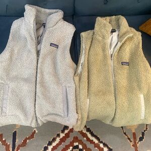 Patagonia - Los Gatos Vests - Tan & Gray - Women’s Large